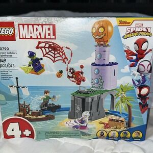 LEGO Marvel: Team Spidey at Green Goblin's Lighthouse (10790) Building Kit
